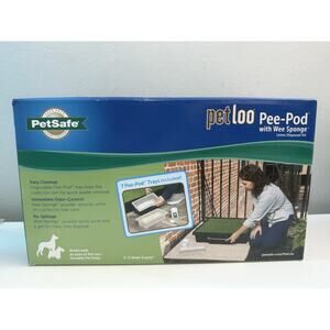 PetSafe Pet Loo Dog Potty Pee Pod & Wee Sponge Urine Disposal Kit 7 Pack